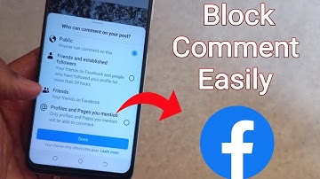 Facebook Comment Block Unblock Kaise Kare 2024 || Facebook Comments Off 2024