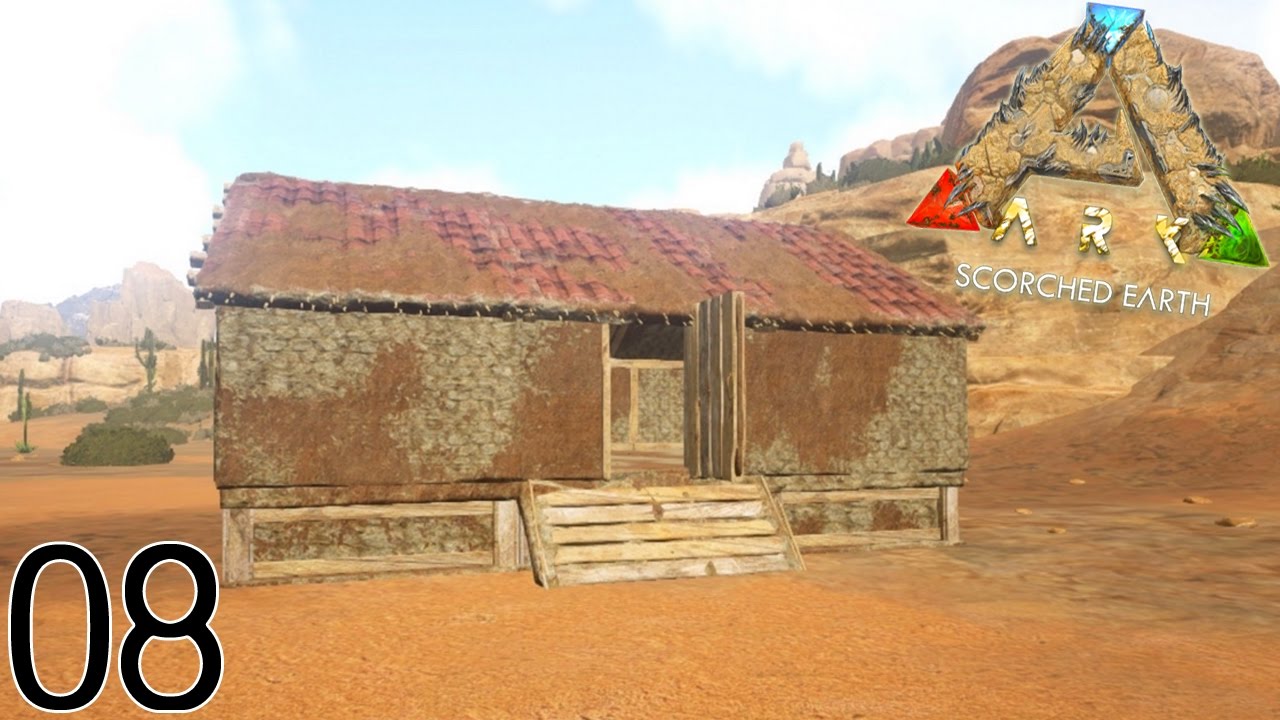 fright night MA NOUVELLE MAISON ! | ARK: Scorched Earth ! #Ep8