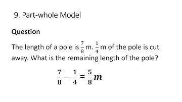PSLE Math problem sums part whole model