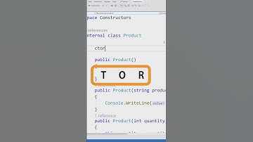 Constructor Shortcut
