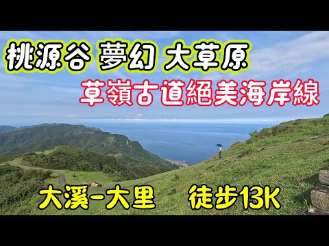 新北貢寮 | 桃源谷夢幻大草原 | 大溪上大里下 | 人腦打卡聖地 | 小百岳灣坑頭山 | 山海一線 | 夏天來就像烤箱曬鼠人了•114819
