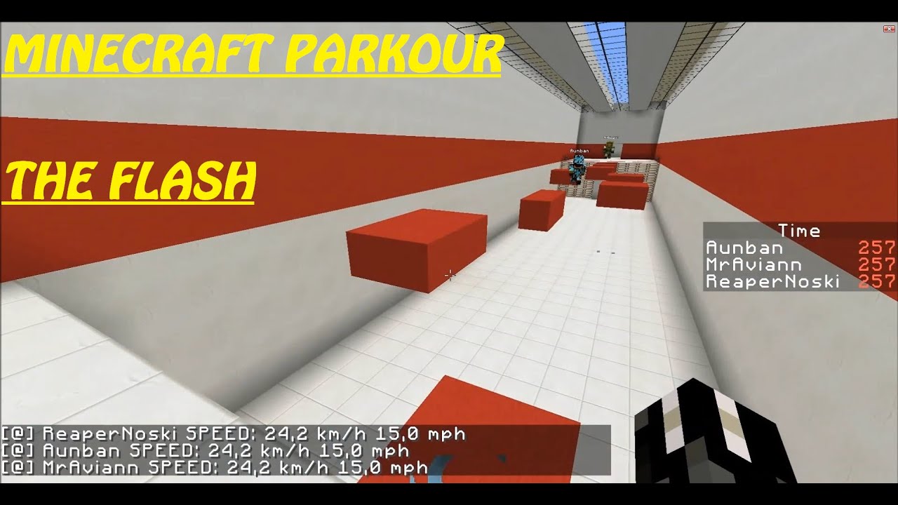 Minecraft Parkour - The Flash - YouTube