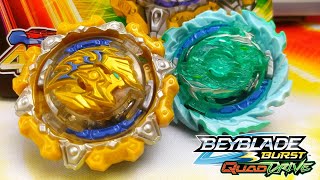 GILDED BALDEROV & MAGMA ROKTAVOR 2 Pack Unboxing - Beyblade Burst Quad-Drive