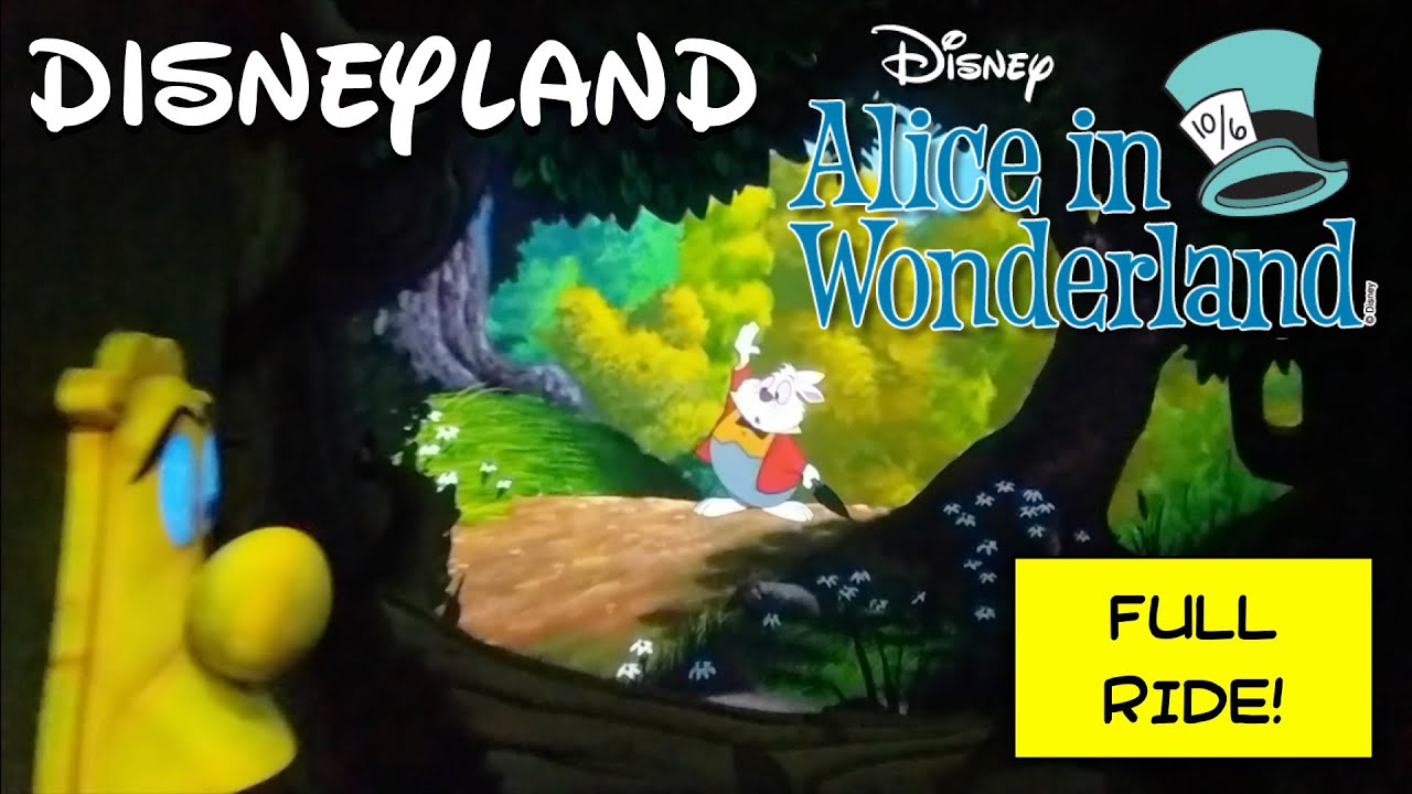 Disneyland: Alice in Wonderland Full Ride POV - Fantasyland