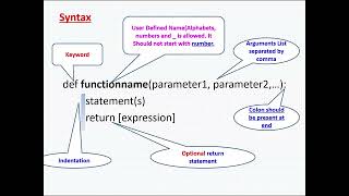 ICT ELRC - Python Functions