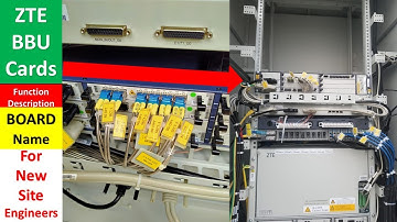 ZTE BBU Card name and function description || Board name || PK Telecommunications