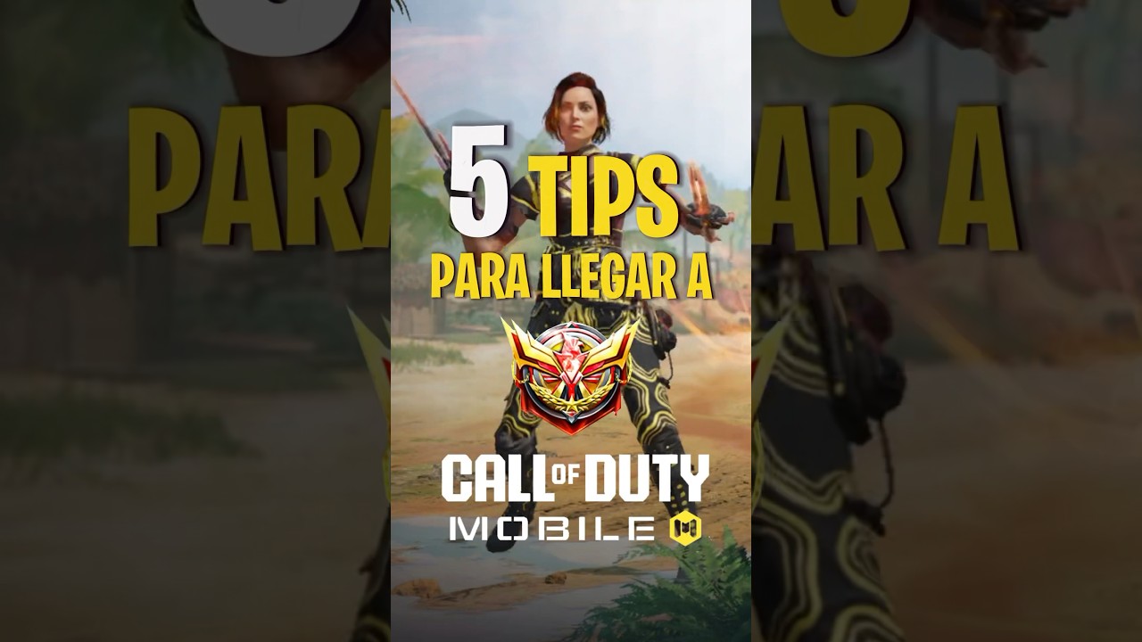 🔥5 TIPS para SUBIR RAPIDO a LEYENDA en Cod Mobile