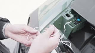 How to Install Hood Scoop for Honda Pioneer 700 screenshot 5