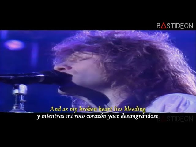 Bon Jovi - I'll Be There For You (Sub Español + Lyrics) class=