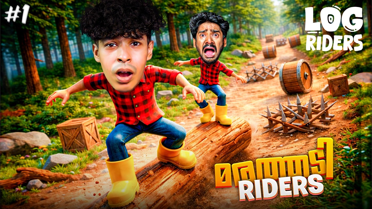 Log Riders Game The HARDEST Balance Game I’ve Ever Played! 😱 | Log Riders - YouTube