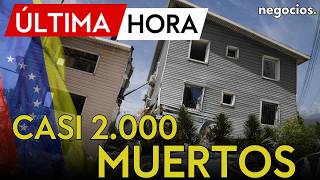 ÚLTIMA HORA | Los fallecidos por el doble terremoto de Venezuela ya superan los 1.900