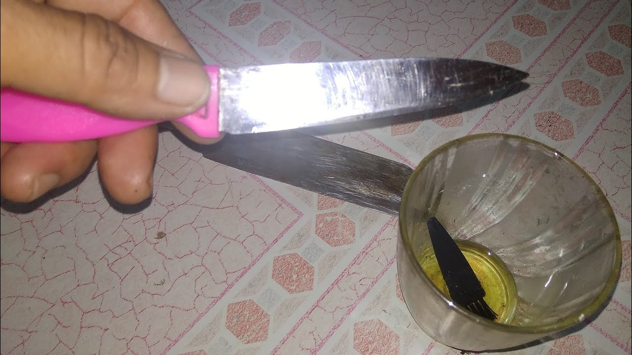 Cara Merawat Pisau Dapur Agar Tidak Karatan Dan Tetap Tajam Youtube