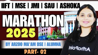 MSE IIFT JAMIA ASHOKA SNU MA ECONOMICS MARATHON | MA ECONOMICS ENTRANCE COACHING | IIT JAM GATE ECO