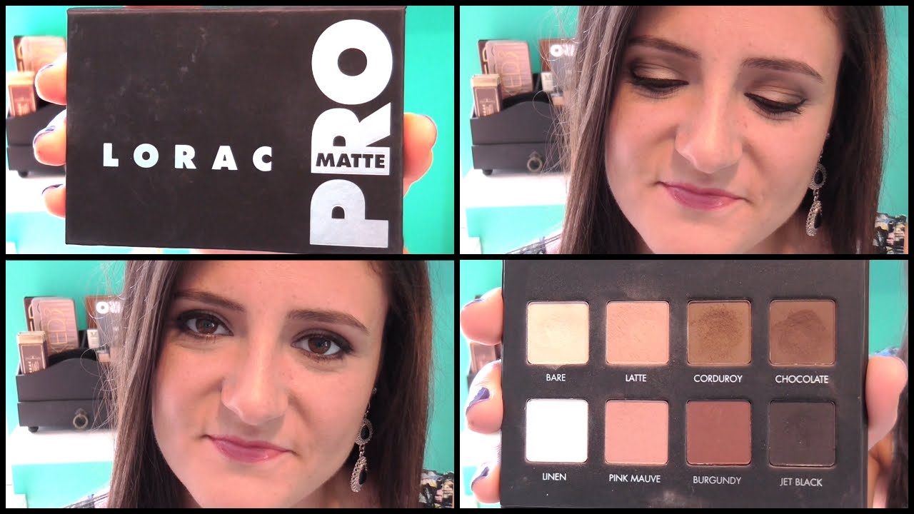 Lorac Pro Matte Palette | Review, Swatches, & Tutorial