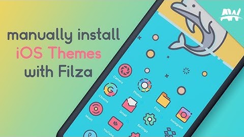 How to manually install iOS theme with Filza.