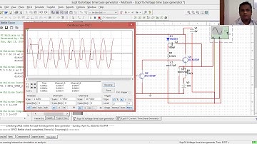 Electronic Circuits Lab using Multisim ZOOM recording Tutorial 15