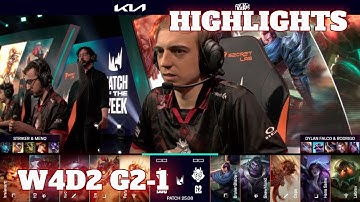 BDS vs G2 - Game 1 Highlights | Week 4 Day 2 LEC Spring 2025 | Team BDS vs G2 Esports G1 W4D2
