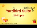 Yardbird Suite | 240 bpm | Jazz Swing | Play-Along Backing Track