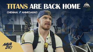 Travel Diaries | Chennai to Ahmedabad | TATA IPL 2026 | Gujarat Titans