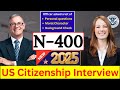 Real Interview of U.S. Citizenship 2025 I N-400 Naturalization Interview 2026, Small talk #n400