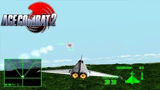 Ace Combat 2 mission 13 Power Play ps1 walkthrough 60fps