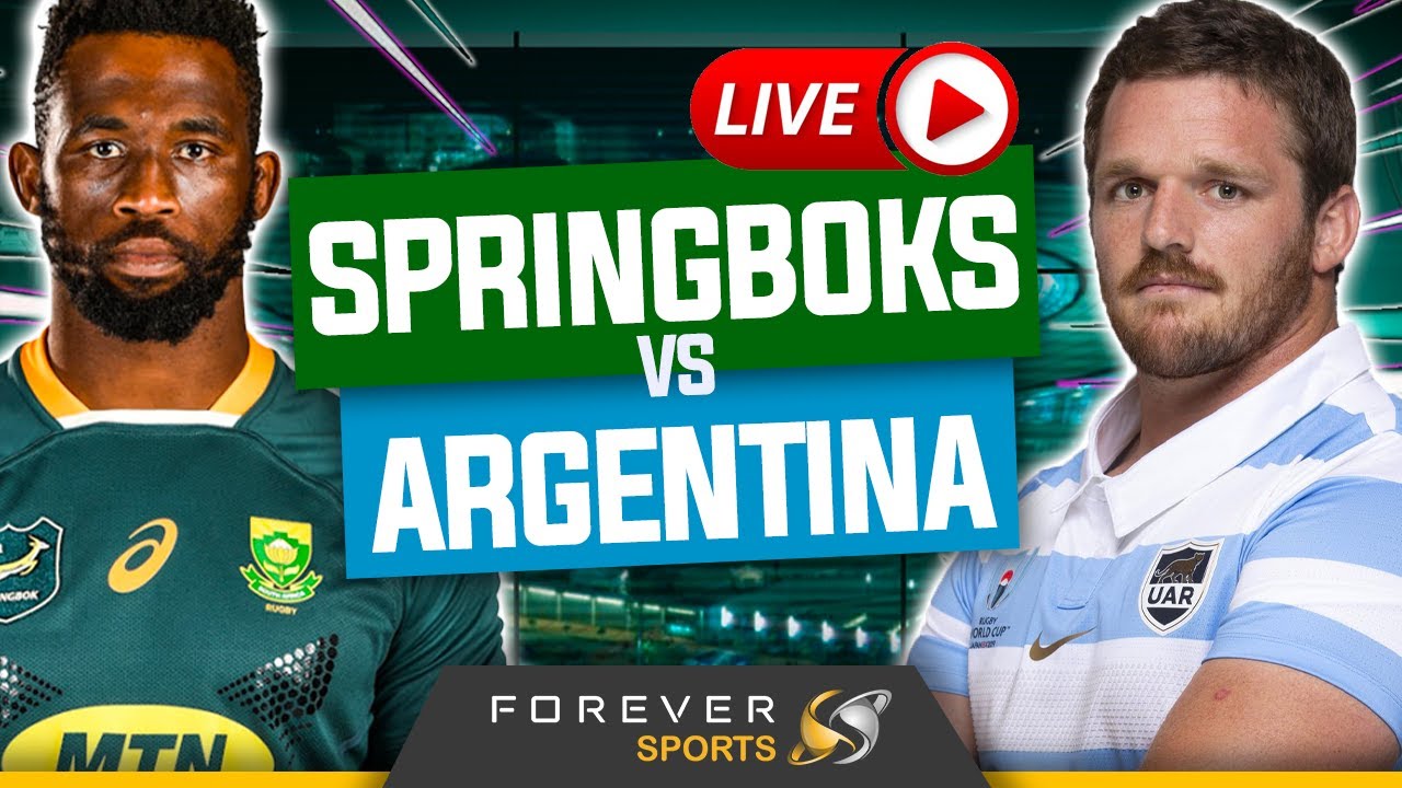 SPRINGBOKS VS PUMAS LIVE! South Africa vs Argentina Watchalong Forever Rugby