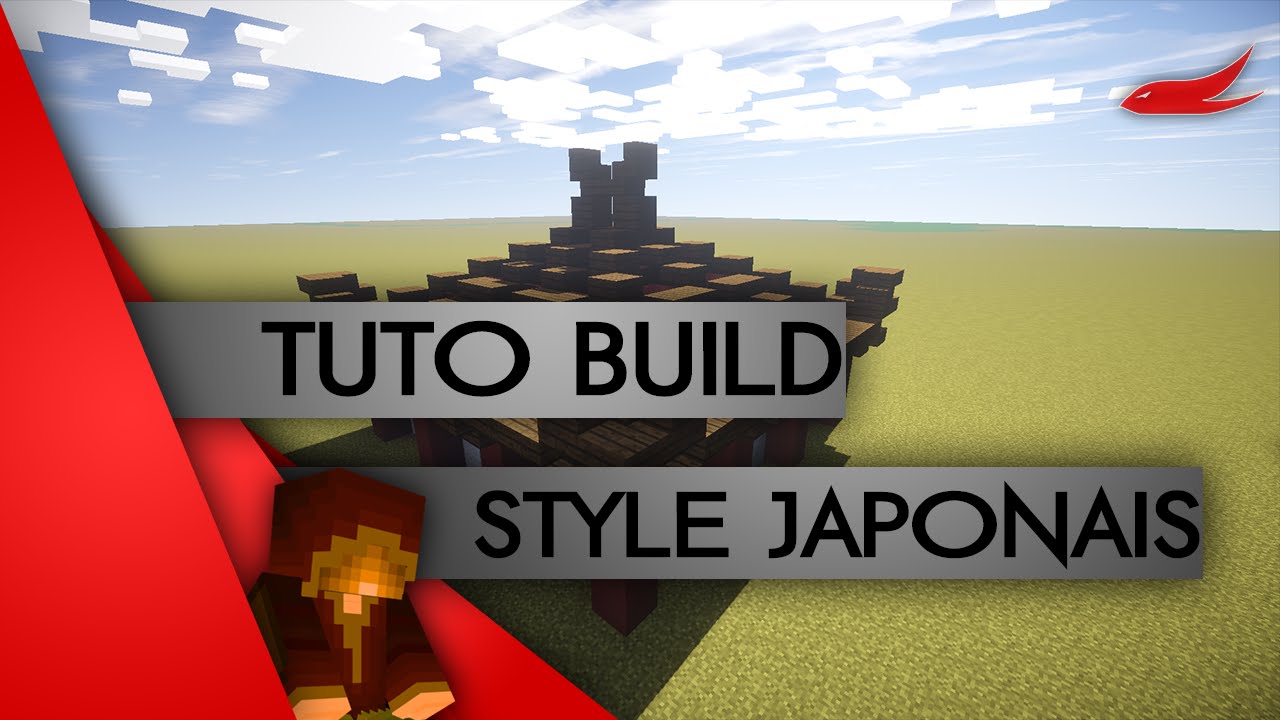 Minecraft - Tuto construction - Le style Japonais - YouTube