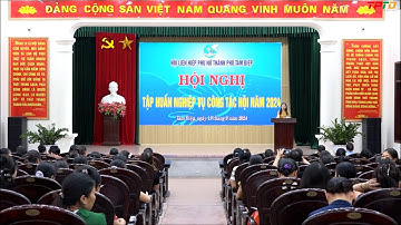 Hội LHPN thành phố tổ chức lớp tập huấn nghiệp vụ công tác Hội năm 2024