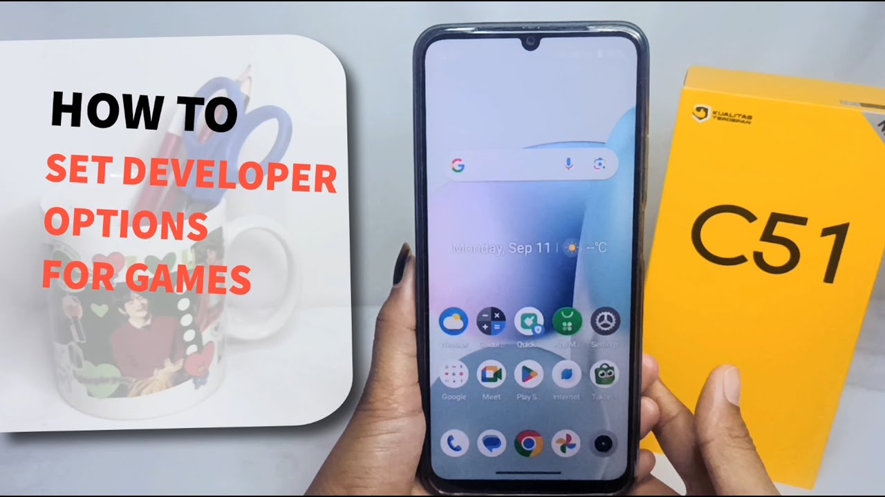 How To Set Developer Options For Gaming In Realme C51