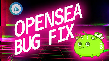 Fixing the Opensea bug - There was an error with your transaction. Please try again
