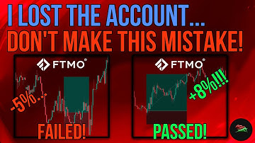 I FAILED THE FTMO CHALLENGE: THIS IS WHAT I DID WRONG