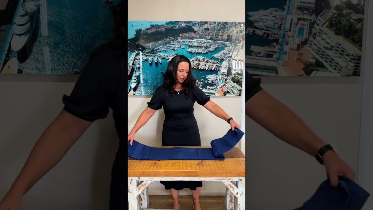 How to Fold a Towel for Guest Cabins