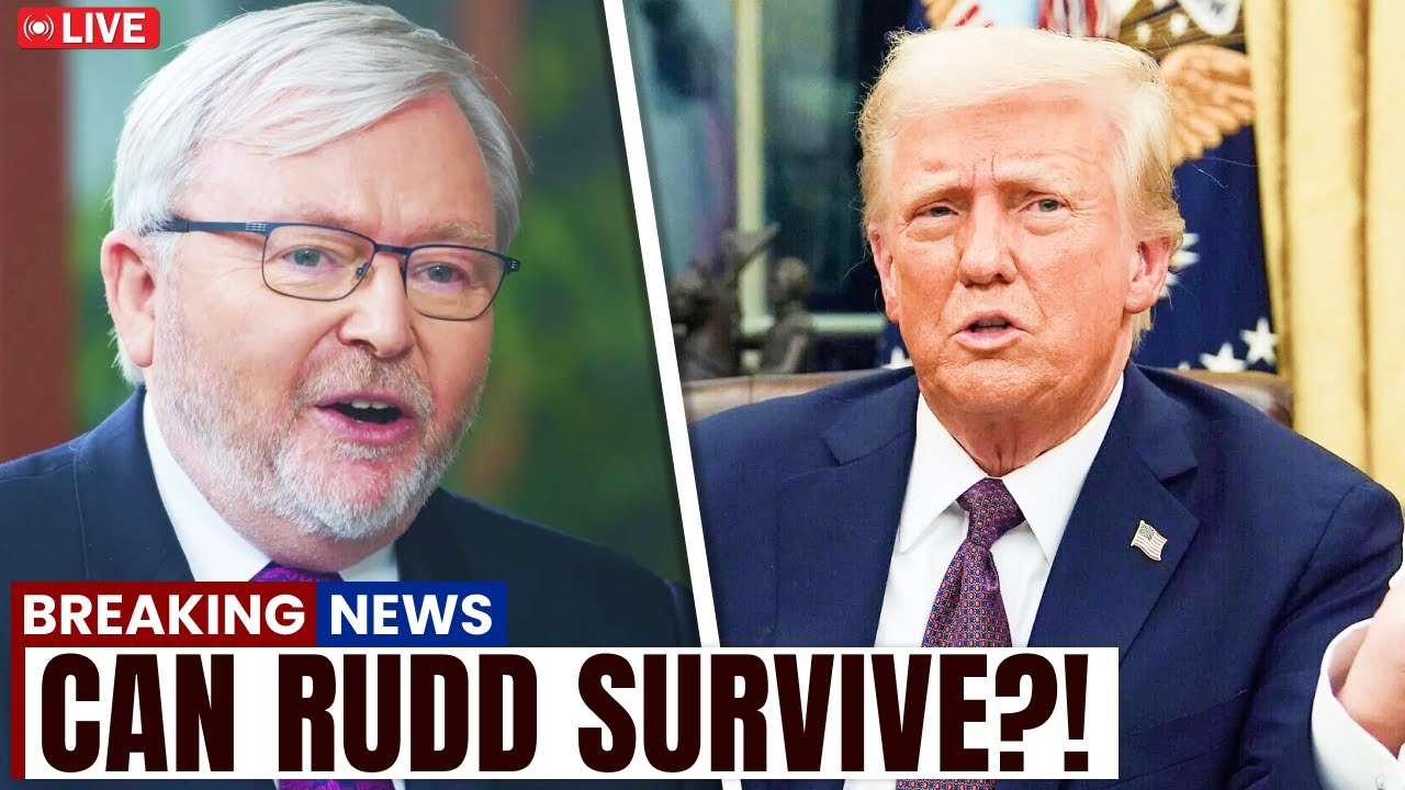 Angry Kevin Rudd Kevin Rudd's Selfie Gone Wrong: Trump’s Savage Reaction Leaves ...