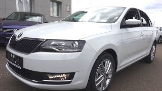 2017 Skoda Rapid. Start Up, Engine, and In Depth Tour.