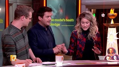 Nikkie tekent The Models Health Pledge - RTL BOULEVARD
