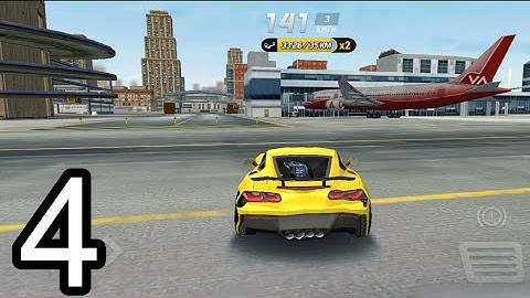 Lamborghini | Extreme Car Driving Simulator -Gameplay Walkthrough Part 4 50km (iOS,Android Gameplay)