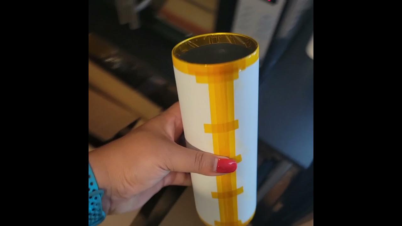 How to sublimate a 30 oz tumbler using 8.5 by 11 sublimation