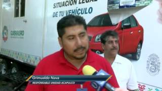 Repuve realiza engomados en Acapulco screenshot 5