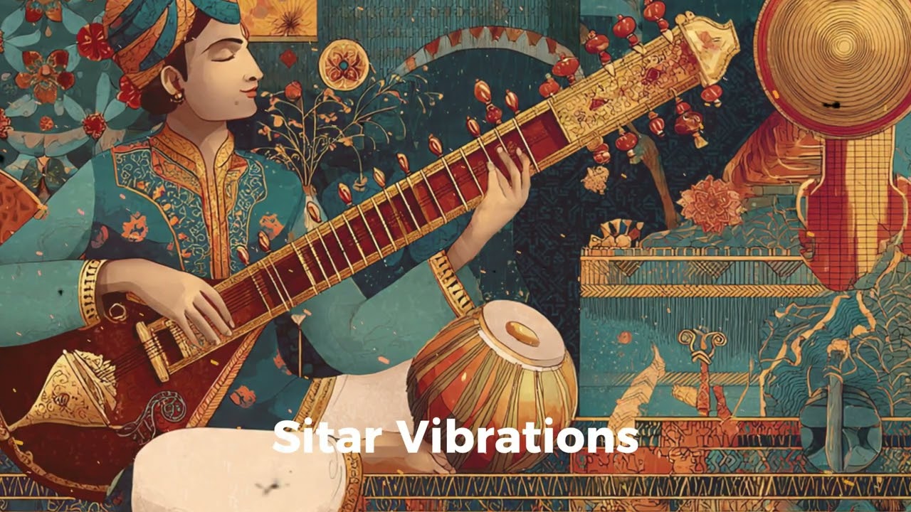 Sitar Vibrations | Indian Sitar & Handpan Music for Meditation