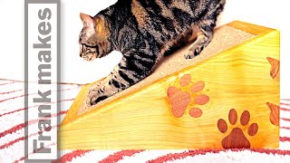 Crafting for Cats: Wooden Scratcher Holders