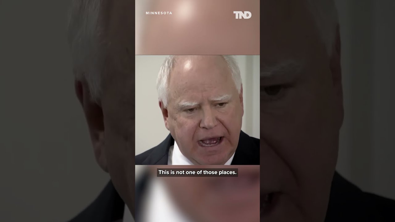 Former VP Candidate Gov Tim Walz Reacts To Federal Spending Freeze