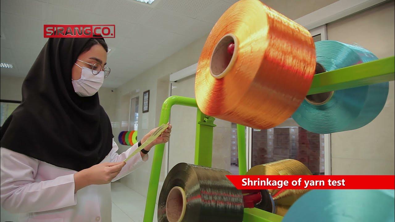 Polyester Yarn Quality Control Tests Standard Test Method for