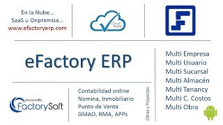 Como Agregar una Clase de Artículos en eFactory Software ERP en la nube screenshot 2