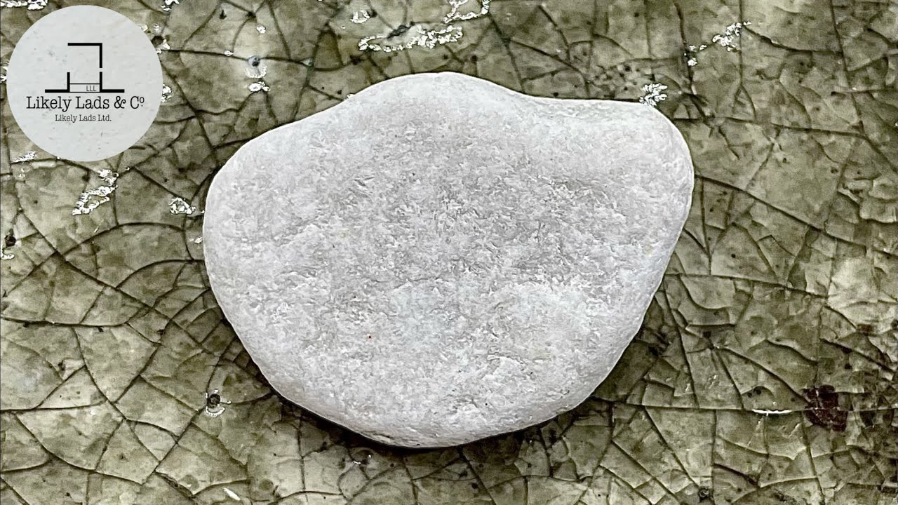 Polishing Stone Time Lapse ASMR 奈良で拾った石を鏡面仕上げ【石磨き】