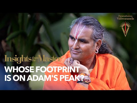 Video: Adam's Peak And Stone Footprint Imprint - Alternative View