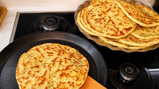 Öyle Bir Yöntem Ki Oklava Merdane Yok Yumuşacık Pamuk Gibi İçi Dolgulu Bazlama Tarifi Sahur Tarifler