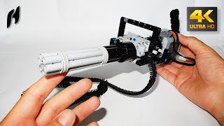 Lego Technic Rotary Machine Gun (MOC - 4K)