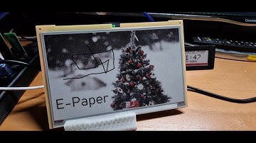 7.4" E-Paper Pricetag full custom firmware for Zigbee 88MZ100