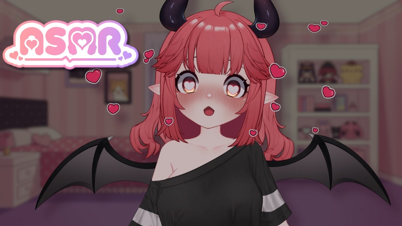 ASMR Vtuber touches your ears [3DIO]
