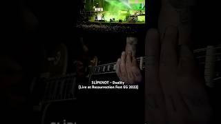Slpknot  Duality  At Ressurrection Fest Eg 2023 Cover  slipknot duality shorts kefet